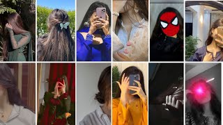 Stylish hidden face girl dp| cute hidden face girl profile pic 2024 | whatsapp dp 🦋 #trending