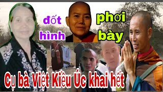 Kèn Cụ Bà Việt kiều Úc nói câu này Sư Minh Tuệ nên thất tỉnh