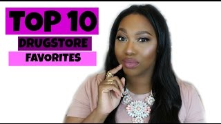 TOP 10 DRUGSTORE FAVORITES | MUST HAVES with BreezynFAB