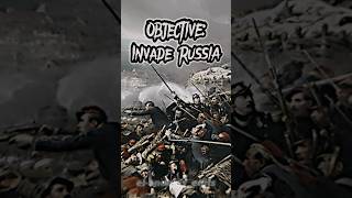 Objective: Invade Russia #history #ww2history #country #edit #youtubeshorts
