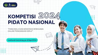 🔴 [LIVE] Eliminasi Kompetisi Pidato Nasional 2024