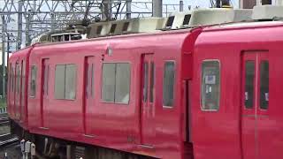 「こちらの6000系はどうなるのか…」6000系6016F 名鉄三河線 知立駅 到着