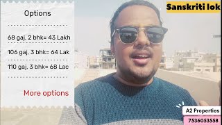 Sanskriti lok colony dehradun me ghar 43-68 lakh tak, 8-10 options hai apne paas