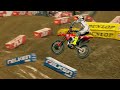 first laps 2025 detroit supercross