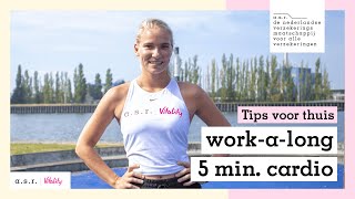 5 Minuten cardio workout voor beginners | Tips voor thuis