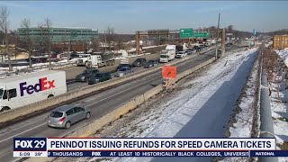PennDOT issues refunds for speed camera ticket