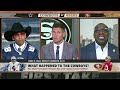 IT WAS PURE DOMINATION, AN ABSOLUTE UTTER EMBARRASSMENT -  Stephen A. BASHES Cowboys 🍿  First Take