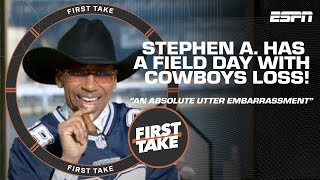 IT WAS PURE DOMINATION, AN ABSOLUTE UTTER EMBARRASSMENT -  Stephen A. BASHES Cow