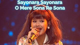 Bidisha Hatimuria’s Medley Performance of 'Sayonara Sayonara' \u0026 'O Mere Sona Re Sona' Sa Re Ga Ma Pa