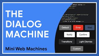 Pop n' Lock Dialog Mini Web Machine