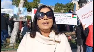 سميرة الشواشي: حراك مواطنون ضد الانقلاب يقرر الدخول في اعتصام