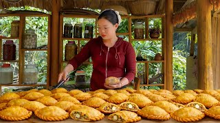 How to Make Korean Mandu Dumplings with Meat & Shrimp Filling | Traditional Food Recipe | Rural Life