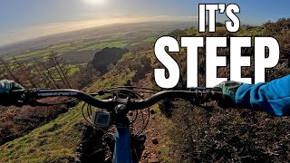 Can two Average Riders Survive Steep Trails of The Wrekin?