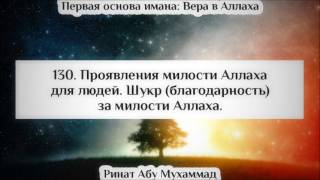 130. Проявления милости Аллаха для людей. Шукр (благодарность) за милости Аллаха || Ринат