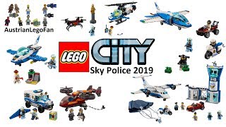 Lego City Sky Police 2019 Compilation of all Sets