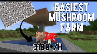 Minecraft Easy and Fast Mushroom Farm 1.17 - BEST WAY TO FARM MUSHROOMS