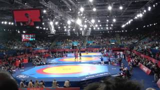 Greco-Roman Wrestling at London 2012 Olympics Semifinal of 120kg, Quarterfinal of 84kg