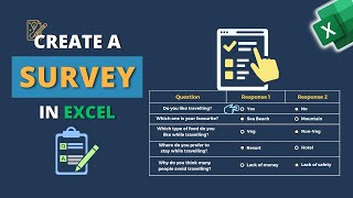 How to Create a Survey in Excel