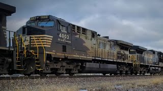 NS 13Q with nice crew and 4003!! at MP 297 in Holland OH