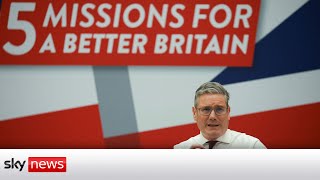 Sir Keir Starmer unveils Labour's 'five missions'