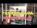 Cara Pasang Kaca Gerobak Jualan Aluminium - Hakim Jaya Aluminium