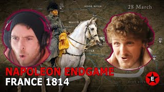 NAPOLEON CAN'T BE EVERYWHERE, BUT HE WILL SURE TRY! NAPOLEONIC WARS ENDGAME 1814 HISTORY REACTION 🌍🔥