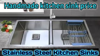 handmade kitchen sink price