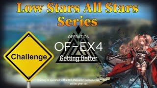 Arknights Obsidian Festival OF-EX4 Challenge Mode Guide Low Stars All Stars with Angelina