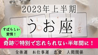 うお座♓2023年上半期│全体運・仕事・恋愛・人間関係✨テーマ別タロットリーディング