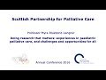 Doing research that matters: experiences in paediatric palliative care