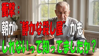 【急いで見てください】71歳が早朝に急逝…70代が朝に『絶対避けるべき3つの習慣』