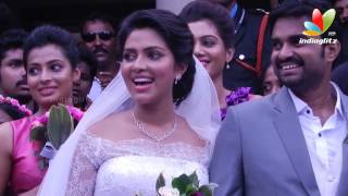 Actress Amala Paul Engaged to Director Vijay | Exclusive I Marriage Reception Video