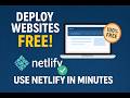 Deploy a Website for FREE in 3 MINUTES