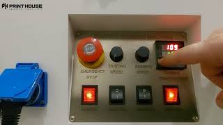 DTF POWDER SHAKER - AUTO TUNE on Rex C100 PID Controller