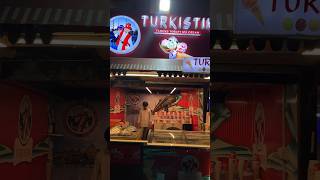 Turkistik Ice cream in Pakistan🤯|Soooo GOOD 😛🤤#fyp #shorts #food
