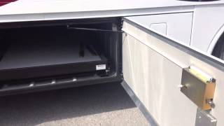 Custom Keyless Entry: Storage Comparments On an RV by Underground