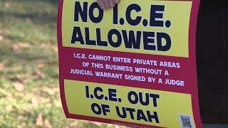 'No entry for ICE' signs placed at West Valley businesses after months of detentions