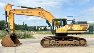 Hyundai HX520L 50ton heavy excavator for sale