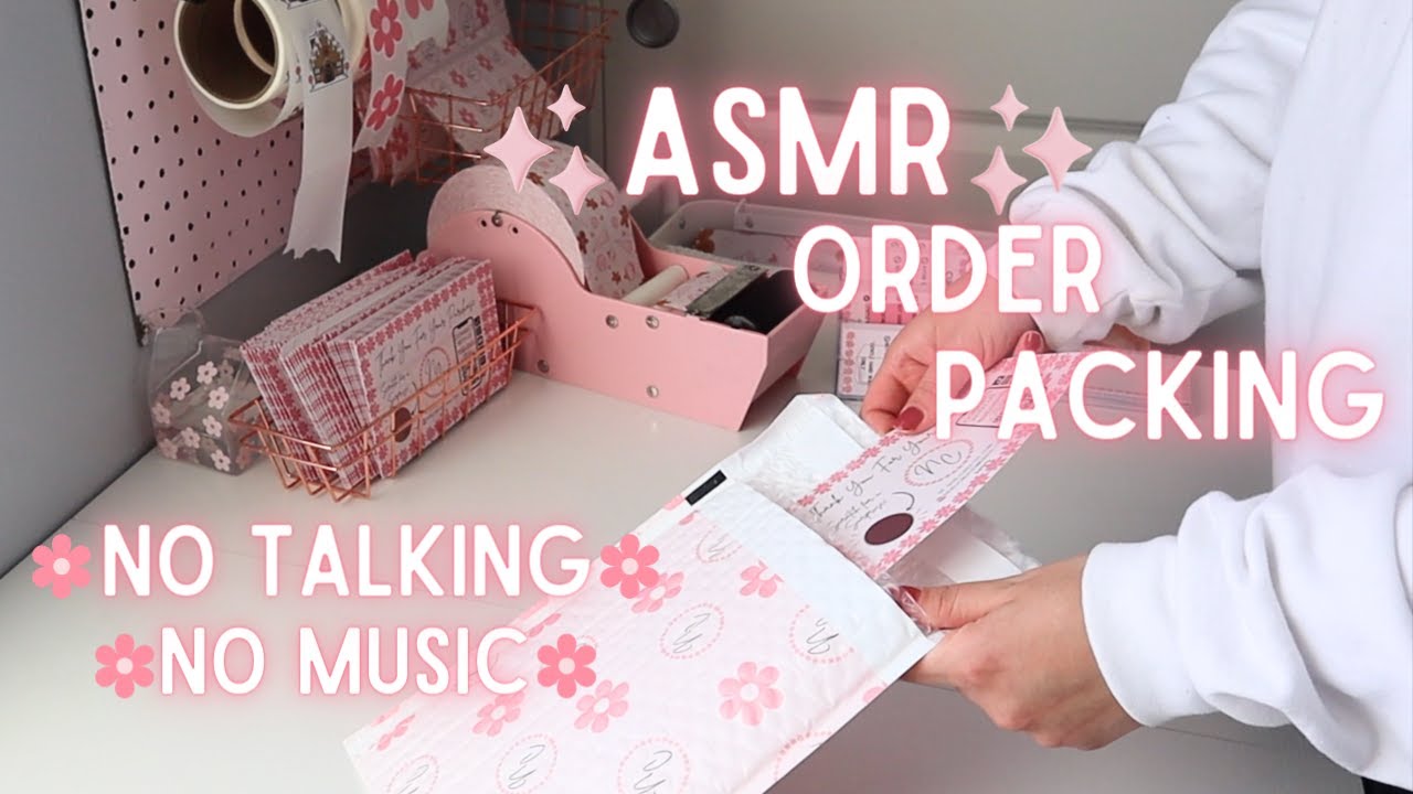 Let S Pack Orders Asmr Small Business Asmr Packing Orders Asmr Order