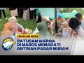 Warga Maros Rela Antri Demi Beras Murah