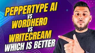 Wordhero Vs Peppertype AI Vs Writecream - Which Is The Better AI Writer?!