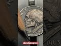 1963 silver roosevelt dime hobo nickel