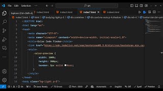 Build a RGB & HEX Color Code Finder From ColorPicker Web App in Browser Using JavaScript