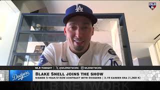 Blake Snell chats with us after signing with the Dodgers!