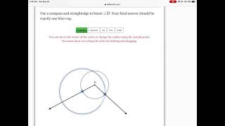 Angle Bisector Construction on Deltamath