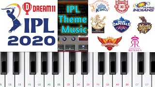 IPL Theme Music | Piano | Instrumental | ORG 2020 | Dhimole Music Creations