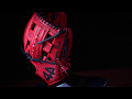 44 Pro Custom Baseball Glove Signature Series Red Snakeskin Black Hinge post web