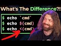 Command vs. Process substitution in Bash - explaining the difference. You Suck at Programming #073
