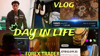 18 Year Old Forex Trader Day Trading | Nisir forex owner Part 1 /የ 18 አመት Forex Trader የቀን ውሎ ክፍል 1