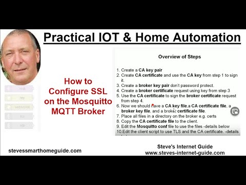 How to configure SSL on the Mosquitto MQTT Broker